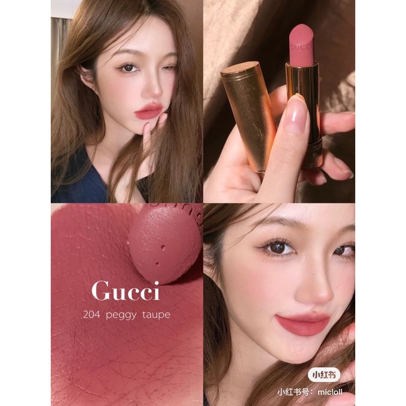 Son Gucci Matte 519 217 201 25 500 505 208 204 304 307 302 504 506 509 Đủ bill