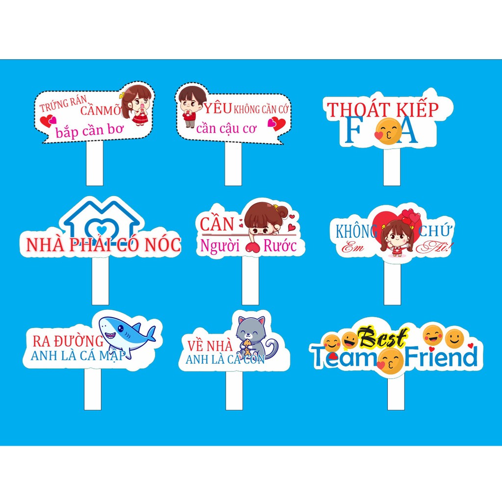 combo 5 hastag kỉ yếu