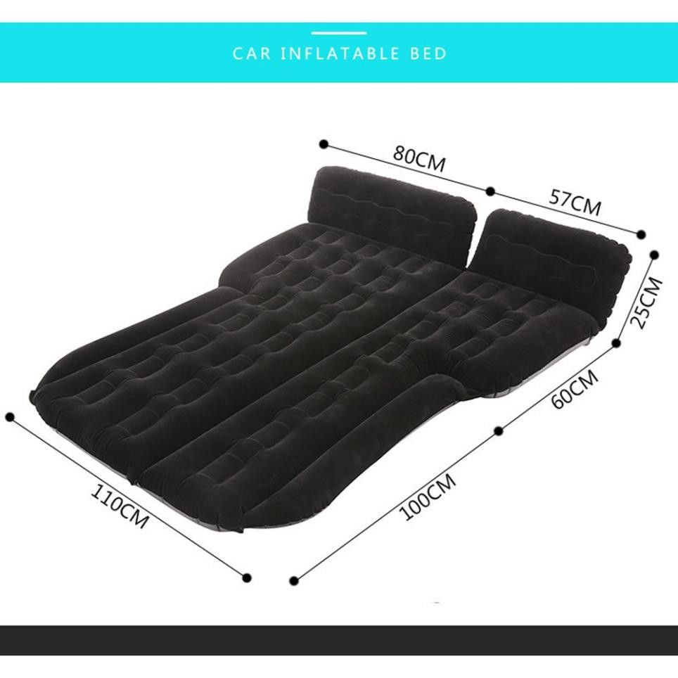 Siêu giảm giá Đệm hơi giường hơi ô tô xe 7 chỗ SUV CUV 3 hàng ghế kích thước 185x110cm loại cao cấp loại 1