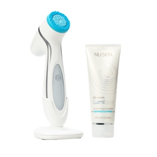 Máy rửa mặt lumispa+ phiếu bảo hành chính hãng )