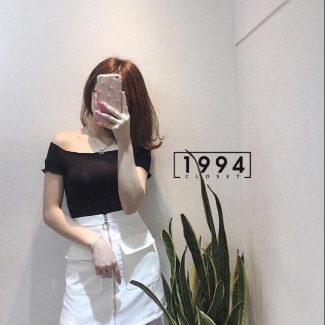 Áo body bẹt vai