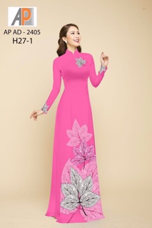 Vải áo dài lá phong