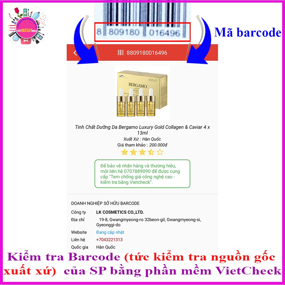 [Sét 4 lọ] SERUM BERGAMO VÀNG CHUYÊN TÁI TẠO DA: TRẮNG MỀM MỊN - GIẢM THÂM & MỤN - SE KHÍT CHÂN LÔNG MADE IN KOREA | BigBuy360 - bigbuy360.vn