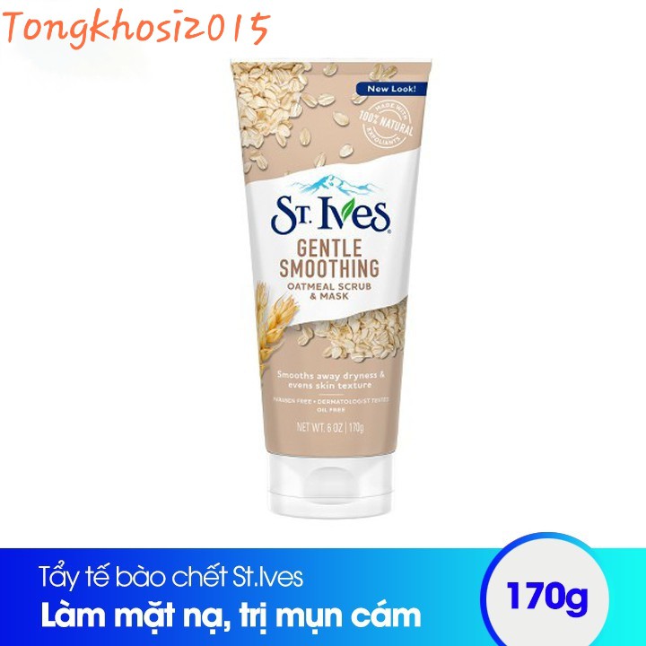 [FREESHIP TỪ 50K]Sữa Rửa  Mặt  Tẩy Tế Bào Chết ST.IVES Sạch Mụn Sáng Da Cao Cấp ( Dùng Cho Mọi Loại Da ) | BigBuy360 - bigbuy360.vn