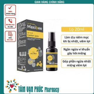  XỊT NHIỆT MIỆNG MAXIBEE Nhanh Lành Hiệu Quả Vượt Trội Dịu Mát Không Xót 