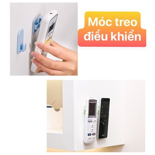 Bộ 2 Giá Đỡ Điều Khiển Dán Tường Độc Đáo Tiện Dụng 88112 MuỐi's StOre