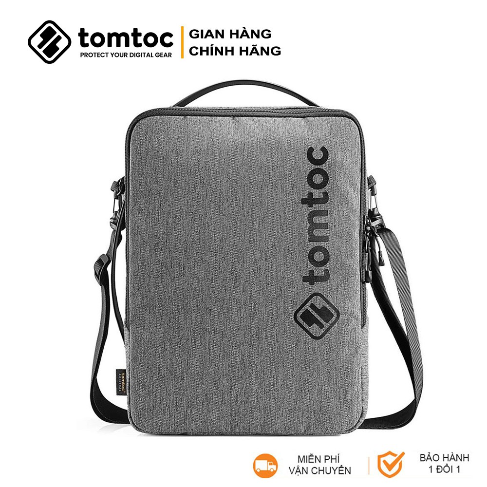 Túi đeo chéo TOMTOC (USA) Urban Shoulder cho Macbook / Ultrabook 13inch - H14-C01G - Hàng Phân Phối Chính Hãng