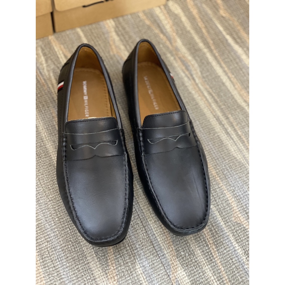 Giày Mọi , Giày Lười Quý Ông Sang Chảnh Da Thật