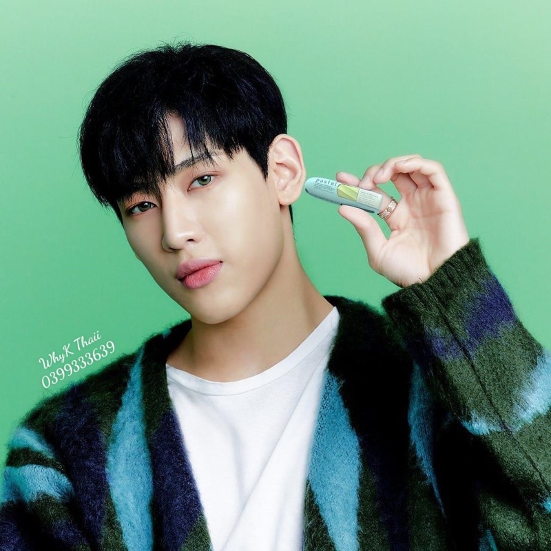 Ống hít mũi BamBam GOT7 Pastel Inhaler phiên bản giới hạn mùi dầu thảo dược cực thơm