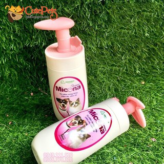 Sữa tắm chó mèo phòng trị nấm MICONA SHAMPOO 200ml - Cutepets