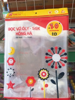 10 tờ Bọc vở ôly Hồng Hà