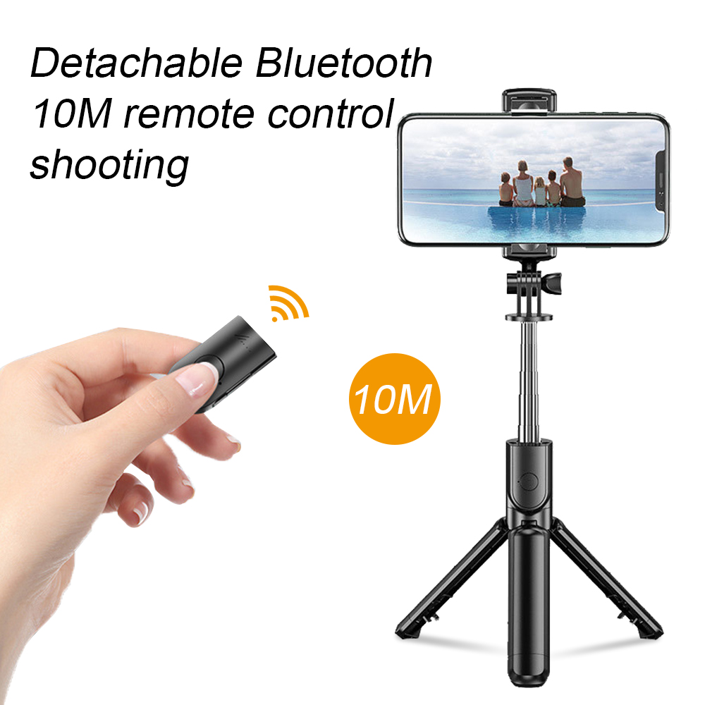 Gậy Chụp Ảnh Selfie Kết Nối Bluetooth Có Nút Bấm Tiện Dụng Cho Ios Android | BigBuy360 - bigbuy360.vn