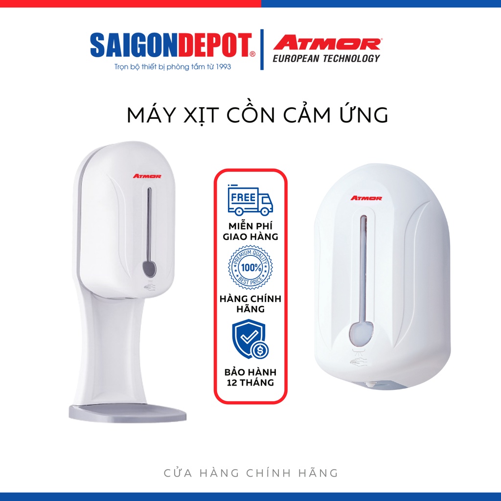 SAIGON DEPOT-Máy xịt cồn cảm ứng tự động Atmor Model AT110