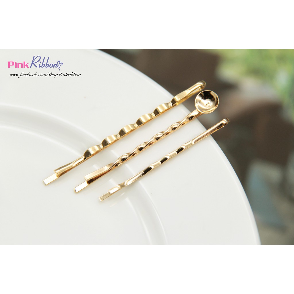 Kẹp tăm sóng mạ kim - Set 5c