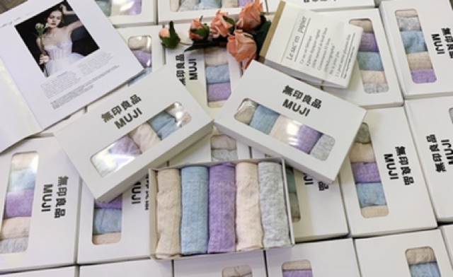 BÁN SỈ HỘP SÉT 5 QUẦN LÓT MUJJI CHO NỮ | BigBuy360 - bigbuy360.vn