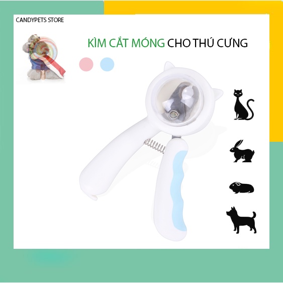 Kìm cắt móng cho chó mèo,thú cưng kết hợp Giũa Móng Thiết Kế Nhỏ Gọn CANDYPETS CM01
