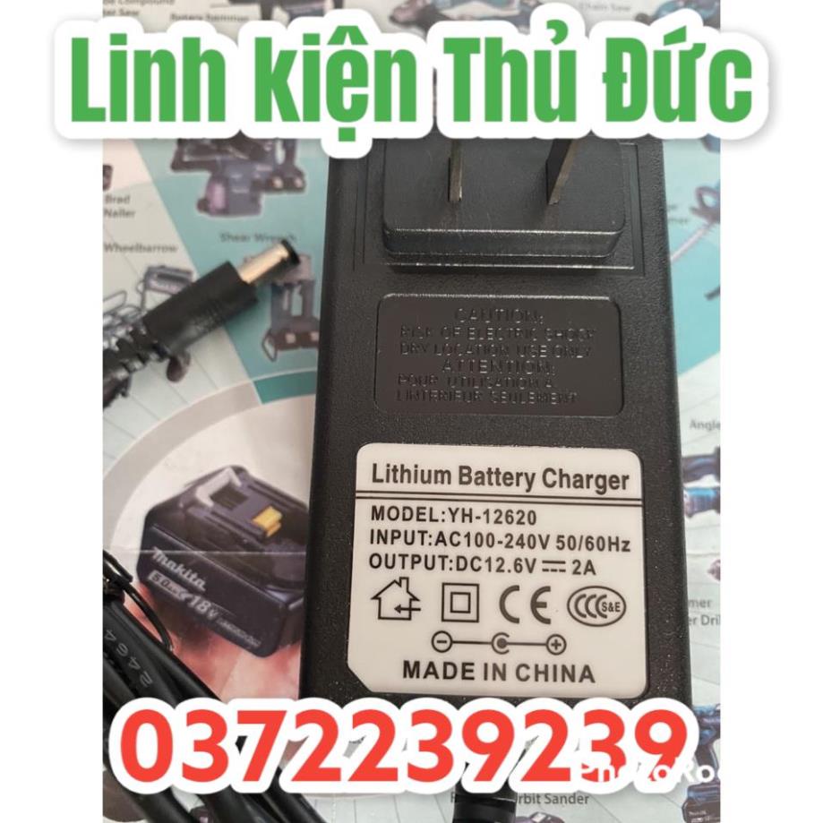 lktd BN. Sạc 3S 12.6V 2A dùng cho pin Li-ion có đèn báo và tự ngắt khi đầy.