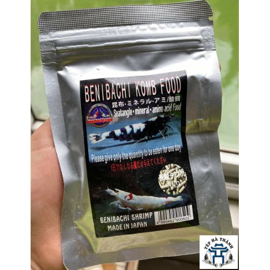 Thức Ăn Cho Tép Cảnh Benibachi Tảo Bẹ Và Rong Biển