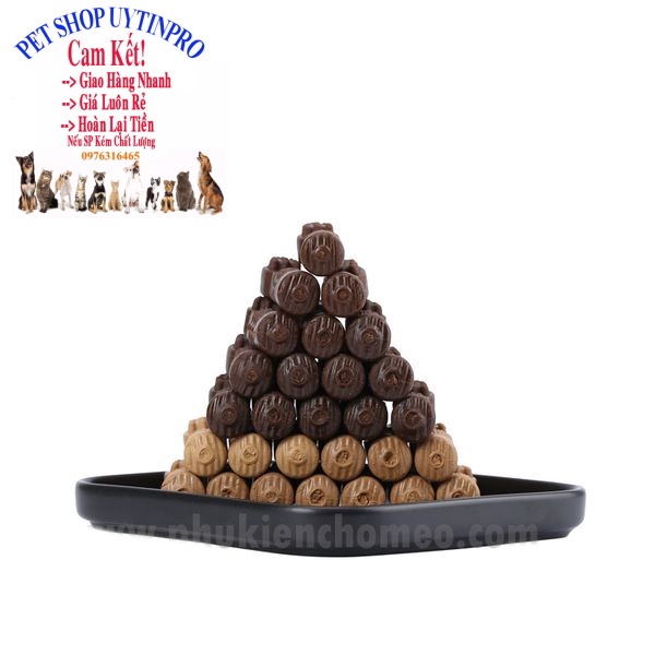 Xương gặm cho Chó Doog Hình bàn chải Gói 20g Bổ sung canxi, Giúp răng chắc khỏe, Thơm miệng, Tốt cho tiêu hóa