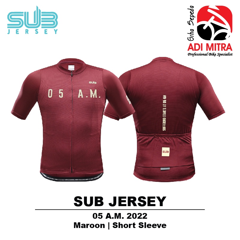 Áo Thể Thao Đạp Xe Ngắn Tay Cao Cấp Sub Jersey 05AM Elite 2022