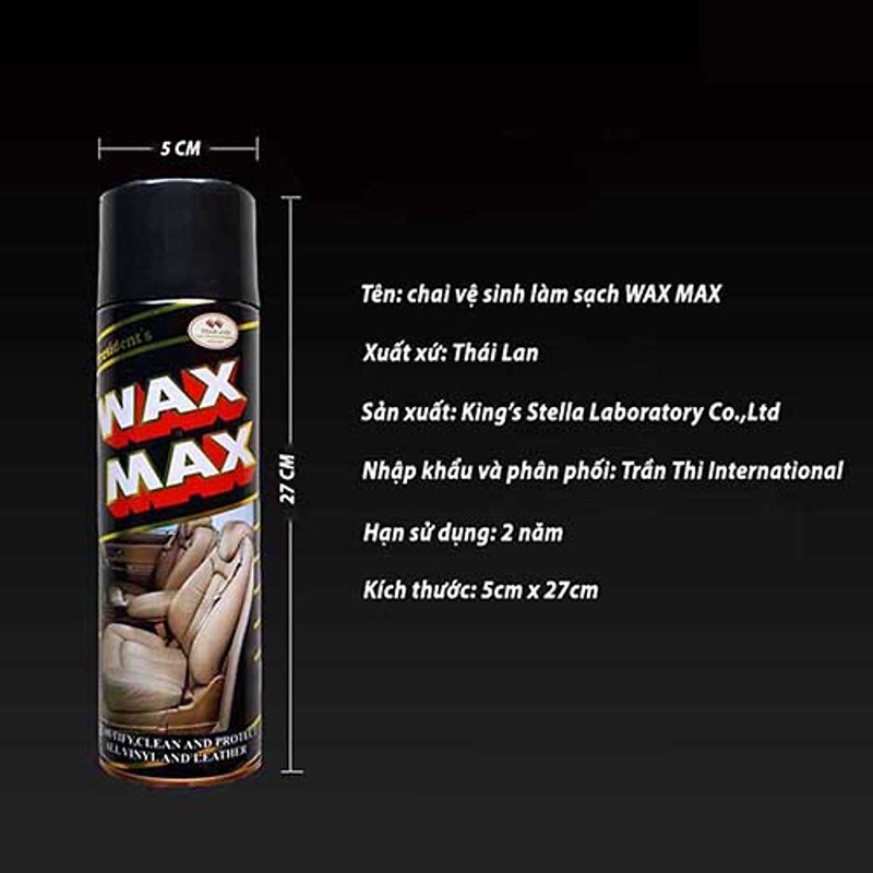 {WAXMAX-THAILAND} XỊT BÓNG NỘI THẤT,ĐỒ DA CAO CẤP. HÀNG XỊN CHUẨN THÁI LAN.
