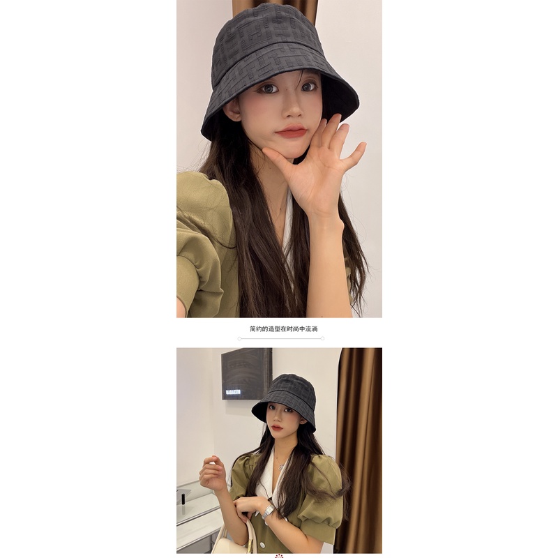 Mũ Bucket Chống Nắng Phong Cách Âu Mỹ Thời Trang Xuân Hè Cá Tính Cho Nữ