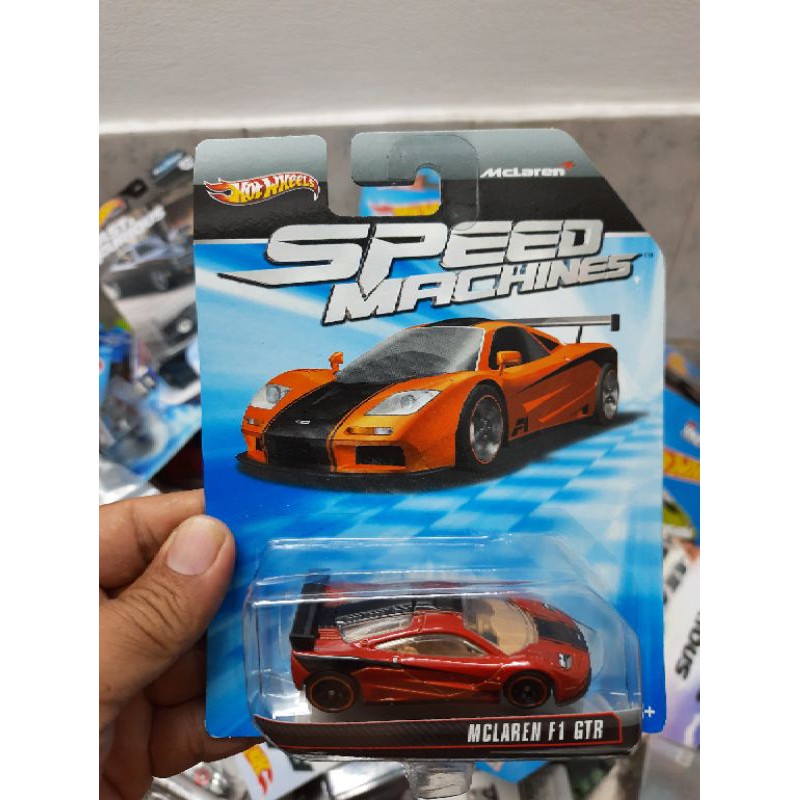xe Hot wheels speed machines McLaren GTR, hàng siêu hiếm