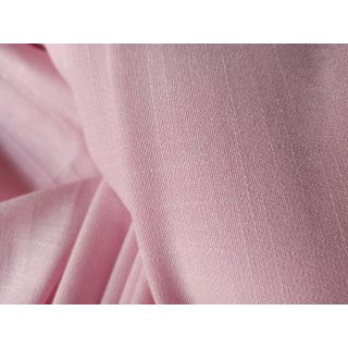 Vải linen tưng premium màu hồng baby