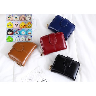 Combo ví nữ ngắn sang chảnh và 2 ví silicon cute, ví ngắn