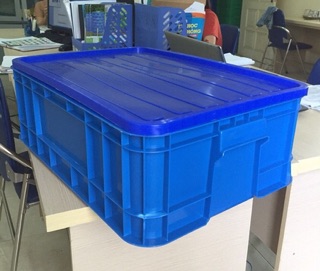 Thùng nhựa b1 kèm nắp