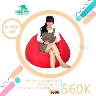 Ghế BeanbagGhế lười hạt xốp mẫu giọt nướcGiao hàng miễn phí TPHCM