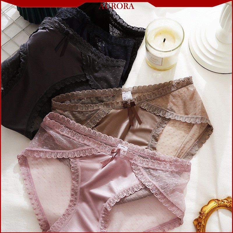 Quần Lót Nữ Phối Ren Thoải Mái Quyến Rũ Cho Nữ