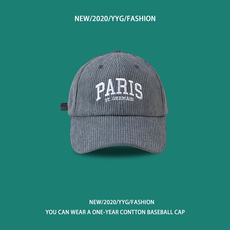 Mũ Lưỡi Trai Vải Nhung Mềm Mại Thời Trang Cho Cặp Đôi