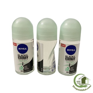 Lăn nách khử mùi NIVEA nữ BLACK & WHITE 50ml