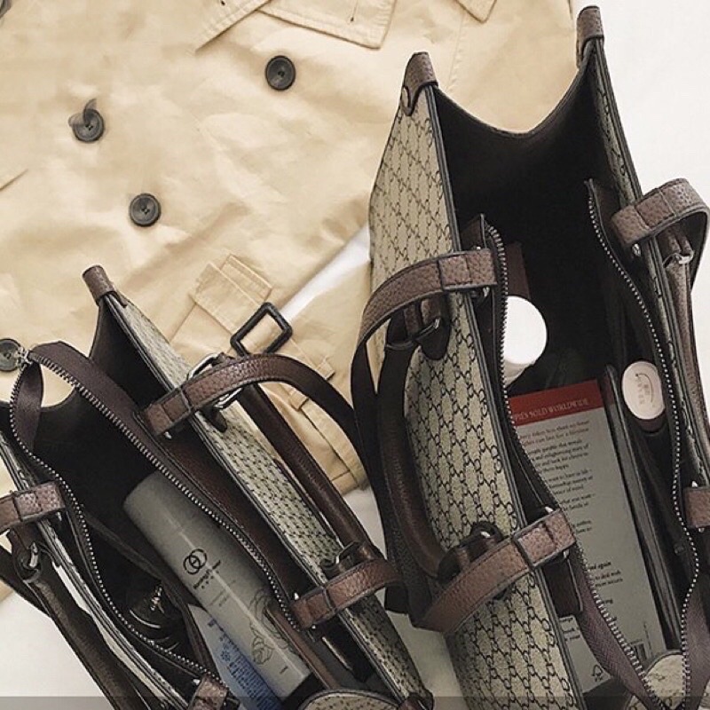 Túi Xách Nữ Công Sở Bản To Vừa A4 Đeo Chéo Đi Chơi Đi Làm Đa Năng -A&ESHOP 99999