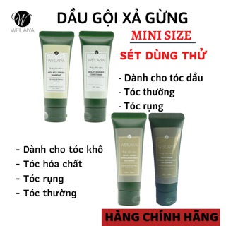 Mini size - Gội xả gừng Weilaiya chính hãng