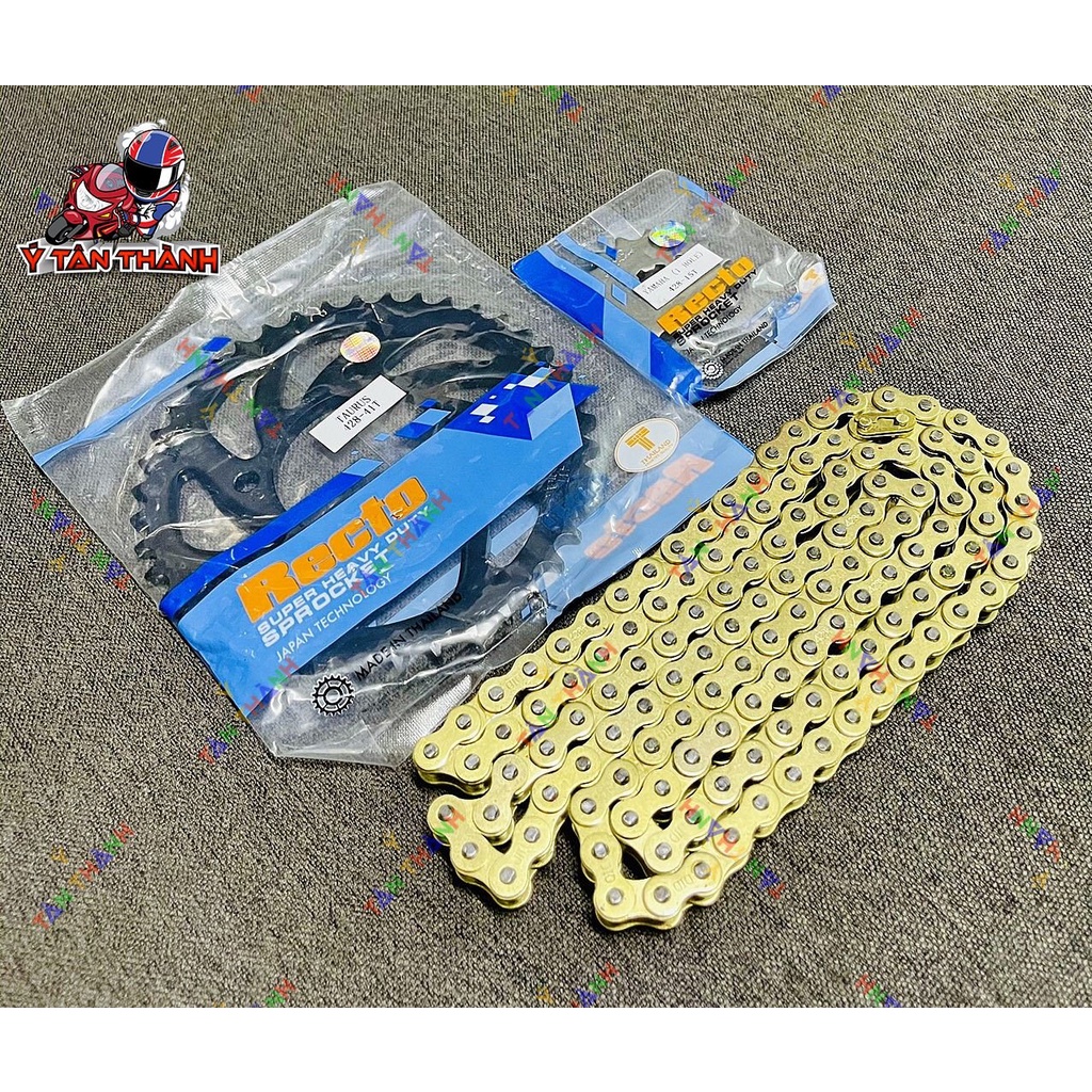 nhông sên đĩa recto xe taurus MS 201