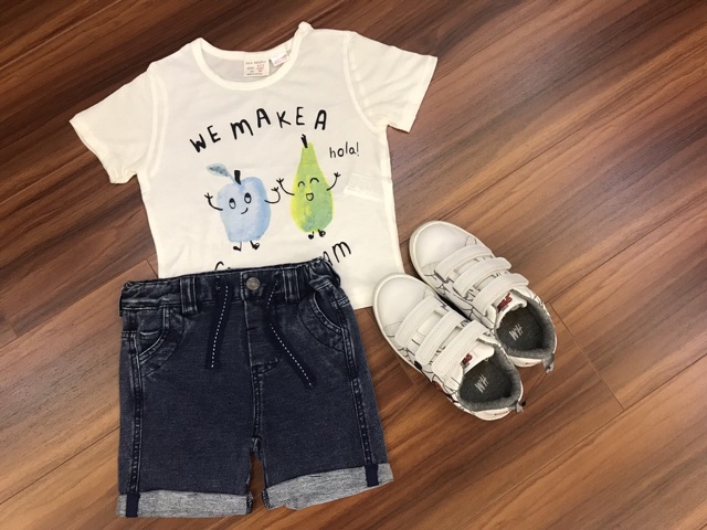 Quần sooc jean fox cho bé trai bé gái