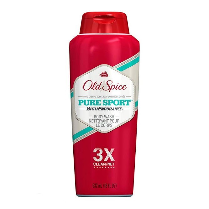 Sữa Tắm Old Spice Pure Sport 3X Clean Net Cho Nam Giới 532ML