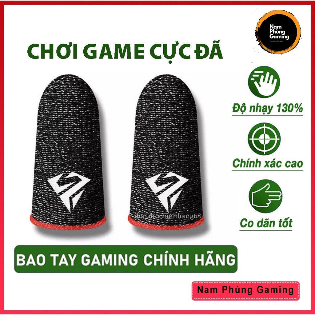 Găng tay chơi game ff, Pubg, Liên Quân, Bao Tay Chơi Game Chống Mồ Hôi, Siêu Nhạy, Co Giãn Cực Tốt Bảo Hành 12 Tháng