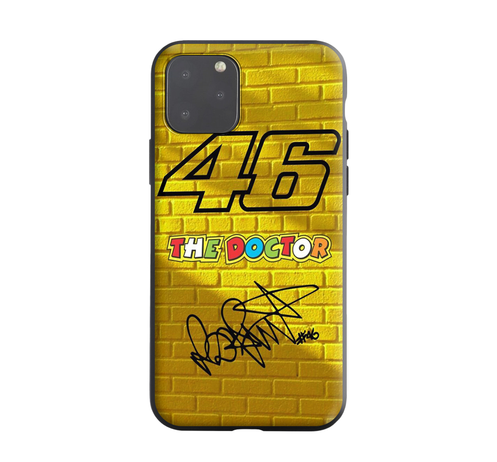 Silicone Ốp Điện Thoại tpu Silicon Mềm Hình valentino rossi vr46 Cho iphone 12 / 12 mini / 12 pro / 12 pro max / 6 6s plus 102