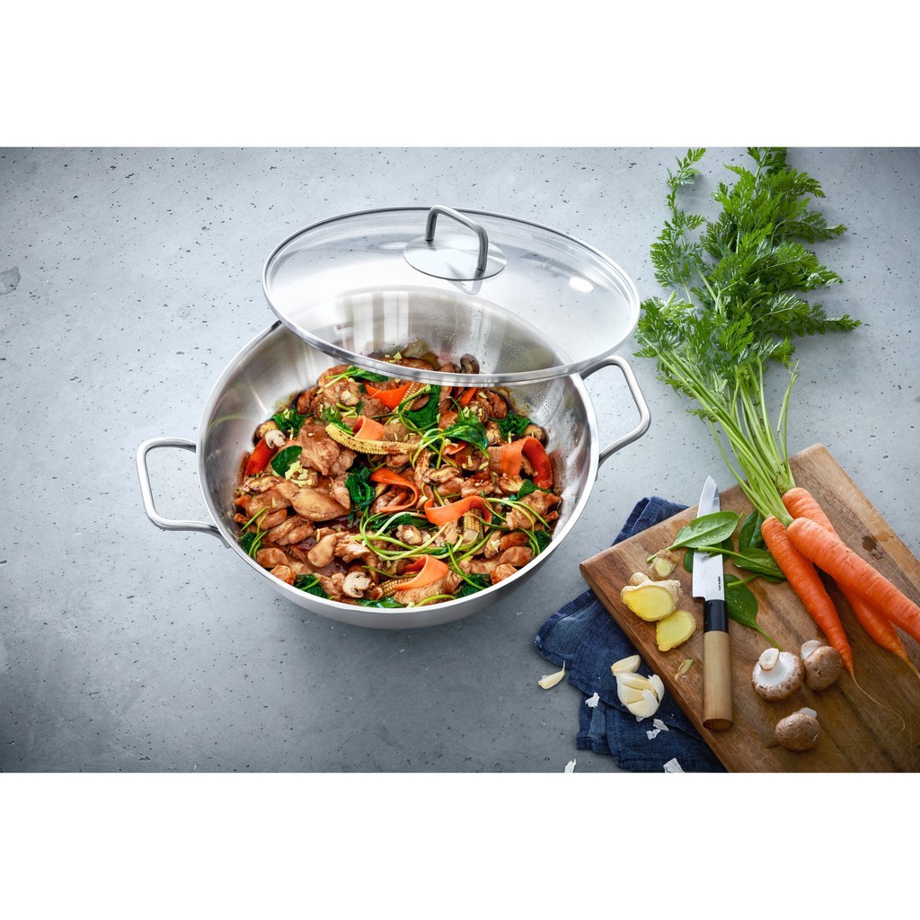 Chảo xào sâu lòng WMF Wok Party 28cm [hàng Đức chính hãng]