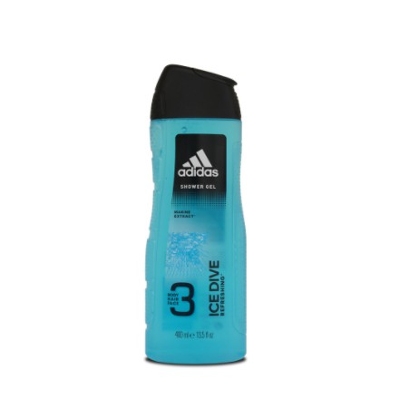 Sữa Tắm Gội Toàn Thân Nam Adidas Ice Dive 400ml