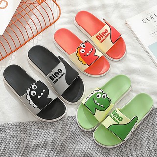 Dép lê quai ngang cao su non nam nữ DINO HOME