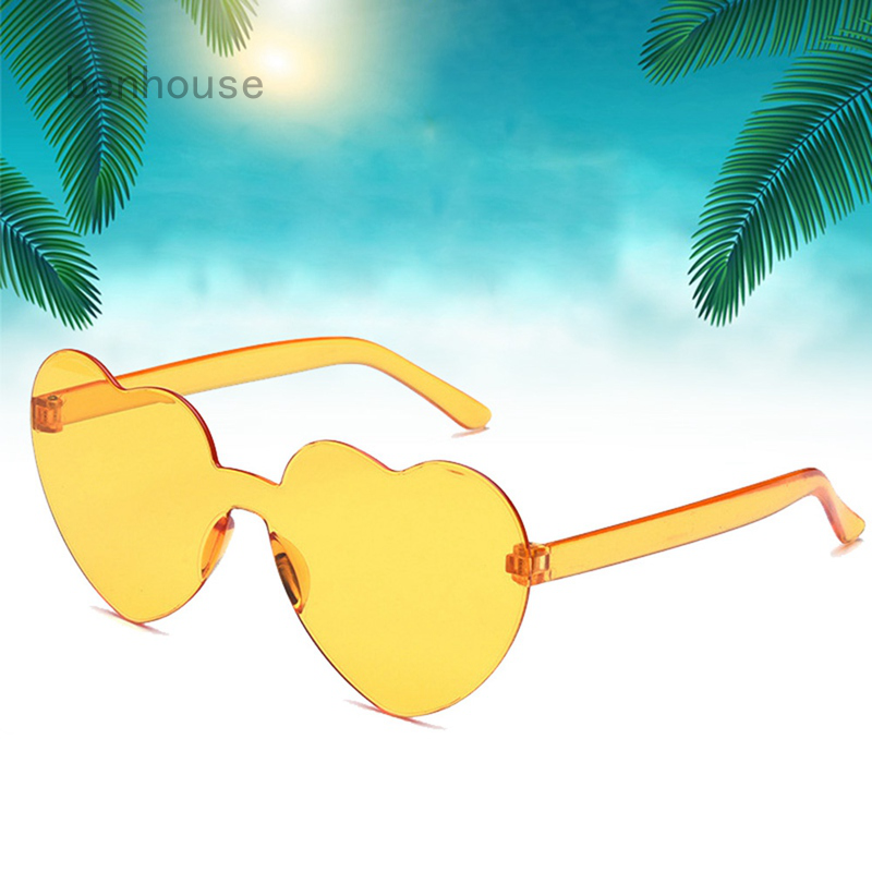 Kính Mát Gọng Trái Tim Phong Cách Đại Dương