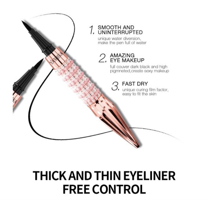 Bút Kẻ Mắt Dạng Lỏng Chống Thấm Nước Và Mồ Hôi Không Nhòe