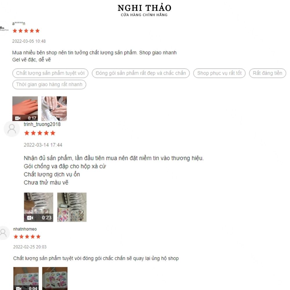 Set gel vẽ nail Fengshangmei 12 Màu