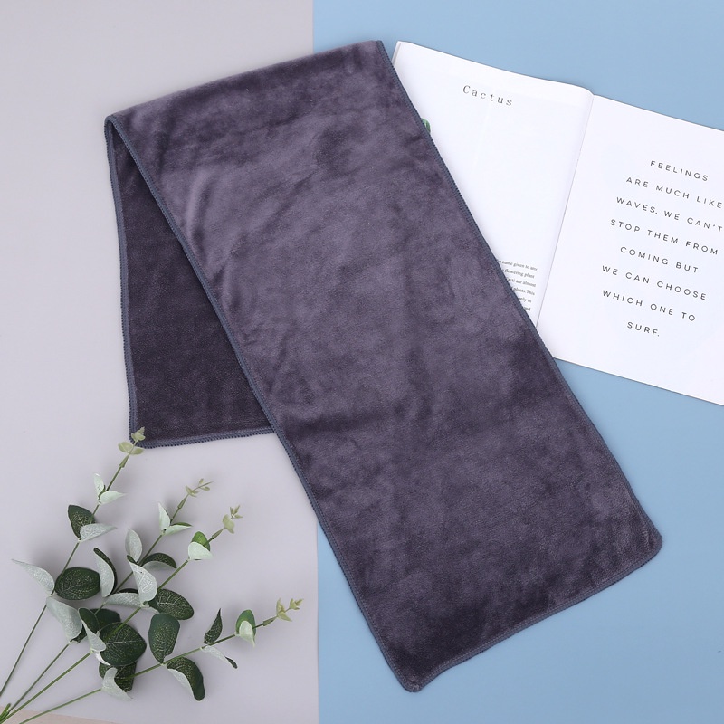 Khăn Lau Mồ Hôi Thấm Hút Mồ Hôi Nhanh Khô Bằng Sợi Mịn Dùng Khi Chơi Thể Thao / Du Lịch Ngoài Trời Hàng Mới