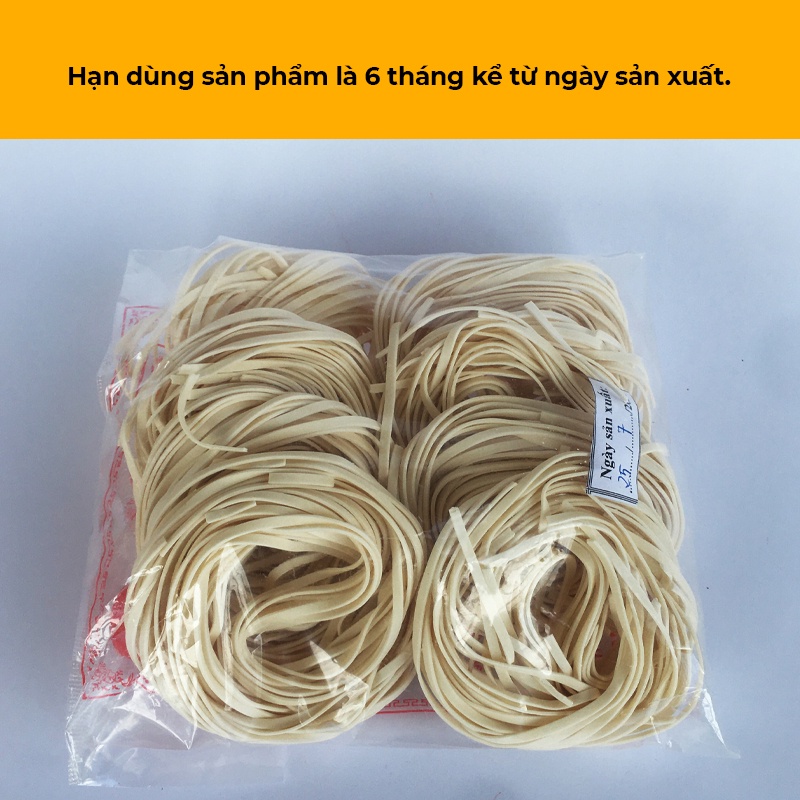 Bột mì lát khô đặc sản Huế làm quà đa dụng, thực phẩm chay chế biến sẵn ăn liền