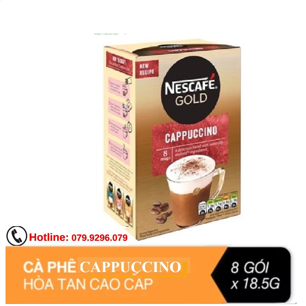 [SenXanh Emart] Cà Phê Hòa Tan Nescafe Gold - nhập khẩu Anh